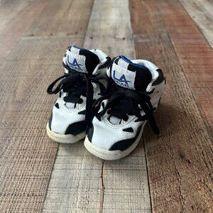 Toddler LA Lights Black & White High-Top Sneakers Size 4